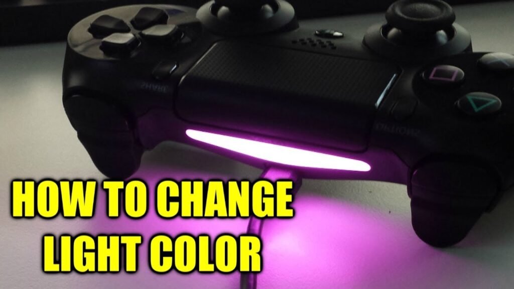How To Change The Color Of Your Ps4 Controller