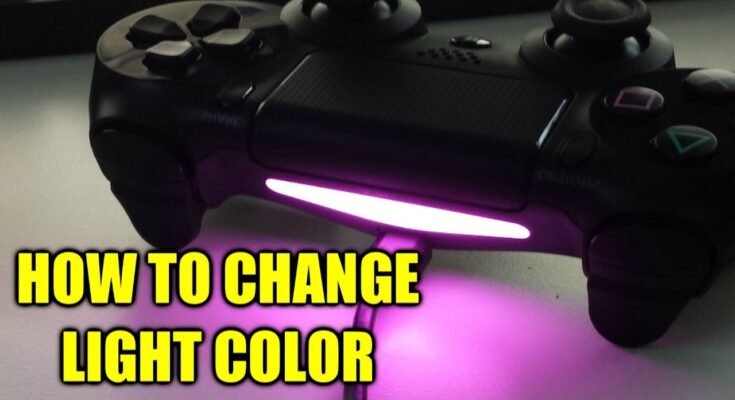 How To Change The Color Of Your Ps4 Controller