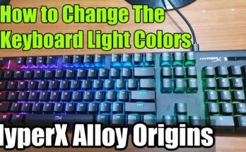 How To Change The Color On A Hyperx Keyboard