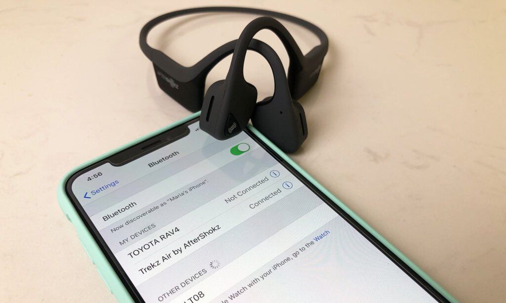 How To Connect Aftershokz To Your Iphone