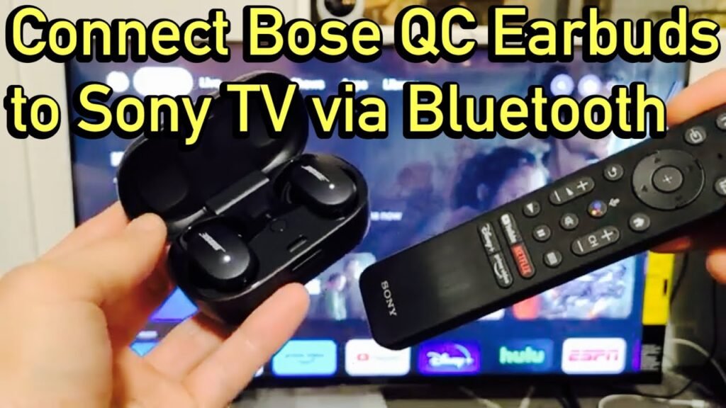 How To Connect Bose Headphones To Sony Tv