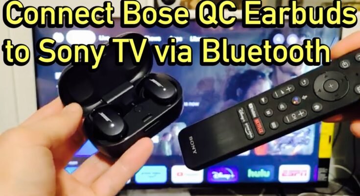 How To Connect Bose Headphones To Sony Tv