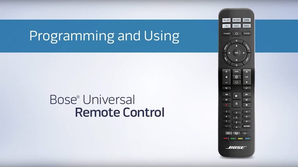 How To Connect Bose Remote To Your Soundbar