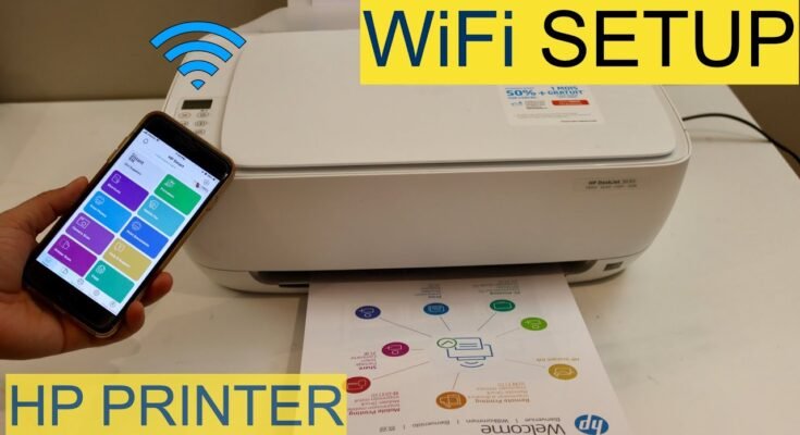 How To Connect Hp Deskjet To Wifi