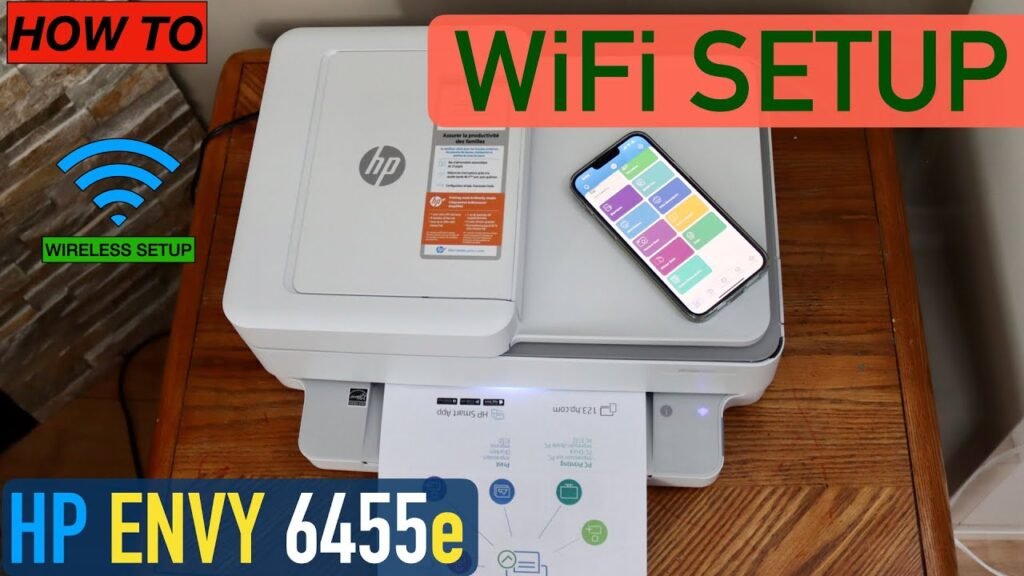 How To Connect Hp Envy 6455 To Wi Fi