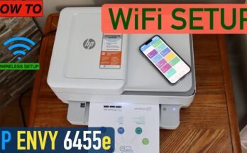 How To Connect Hp Envy 6455 To Wi Fi