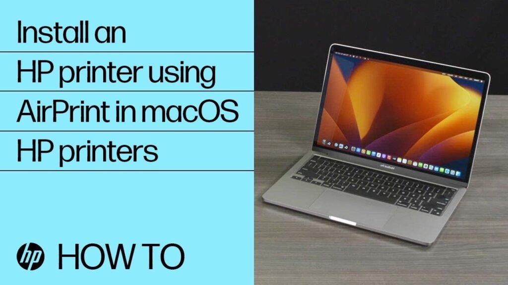 How To Connect Hp Envy Printer To Macbook