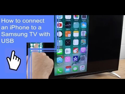How To Connect Iphone To Samsung Tv With Usb