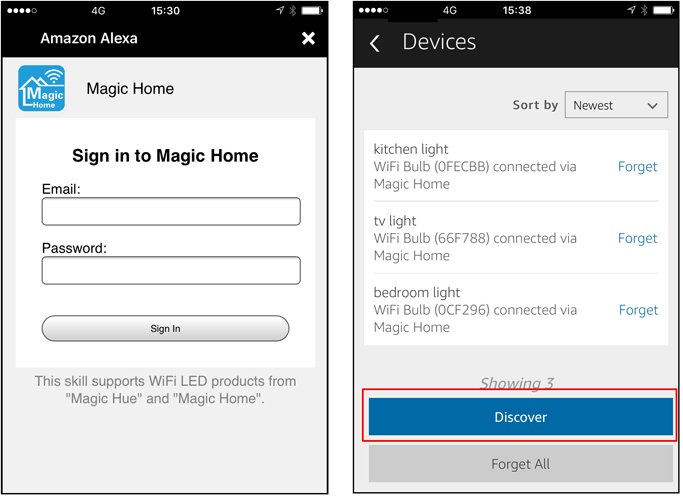 How To Connect Magic Home To Alexa