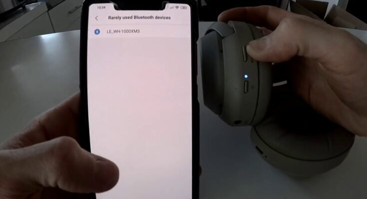 How To Connect Sony Wh 1000Xm3 Wh 1000Xm4 Headphones To Iphone