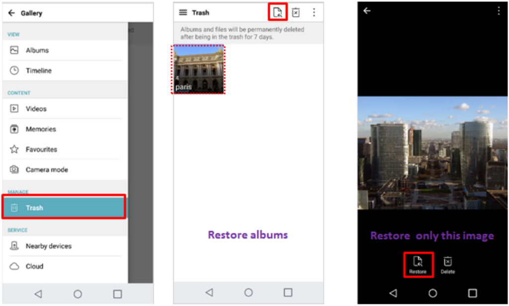 How To Empty The Trash On An Lg Phone