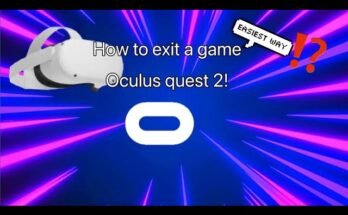 How To Exit A Game In Oculus Quest 2