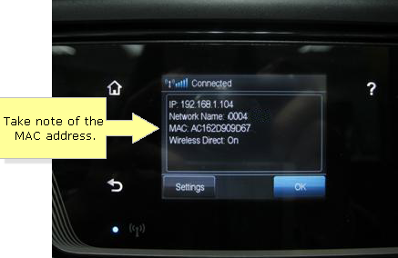 How To Find Mac Address On Hp Printer