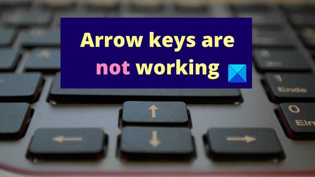 How To Fix Arrow Keys Not Working On Hp Laptop
