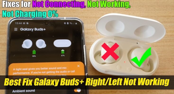 How To Fix Galaxy Buds Not Charging
