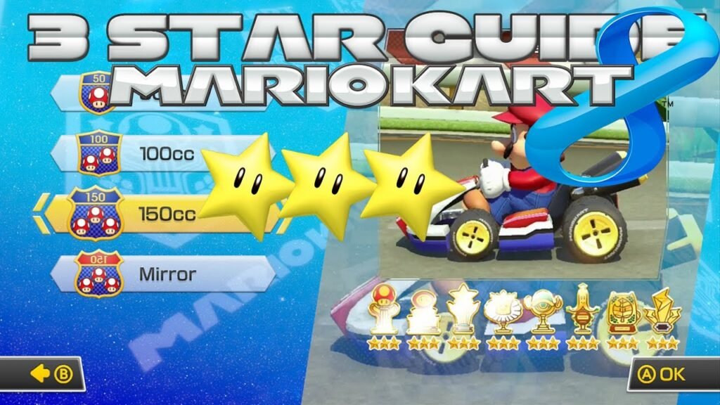How To Get 3 Stars In Mario Kart 8 Deluxe
