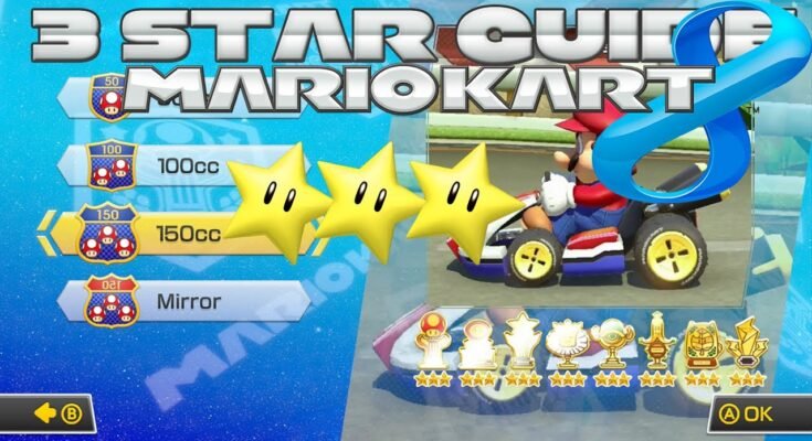 How To Get 3 Stars In Mario Kart 8 Deluxe