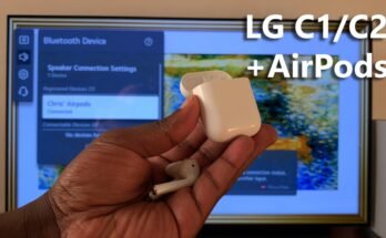 How To Pair Airpods With Lg Tv