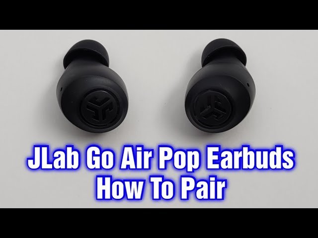 How To Pair Jlab Go Air