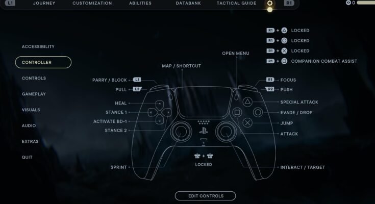 How To Play Jedi Fallen Order With A Ps5 Controller On Pc