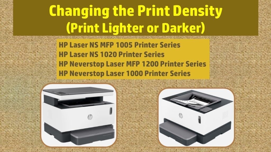How To Print Darker On Hp Printer