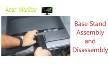 How To Remove Acer Monitor Stand