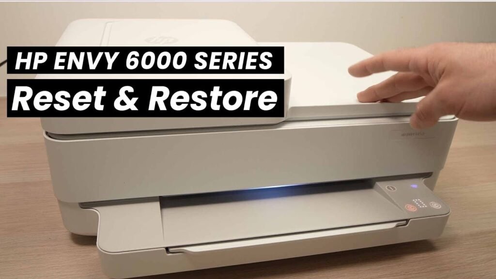 How To Reset Hp Envy 6000 Printer