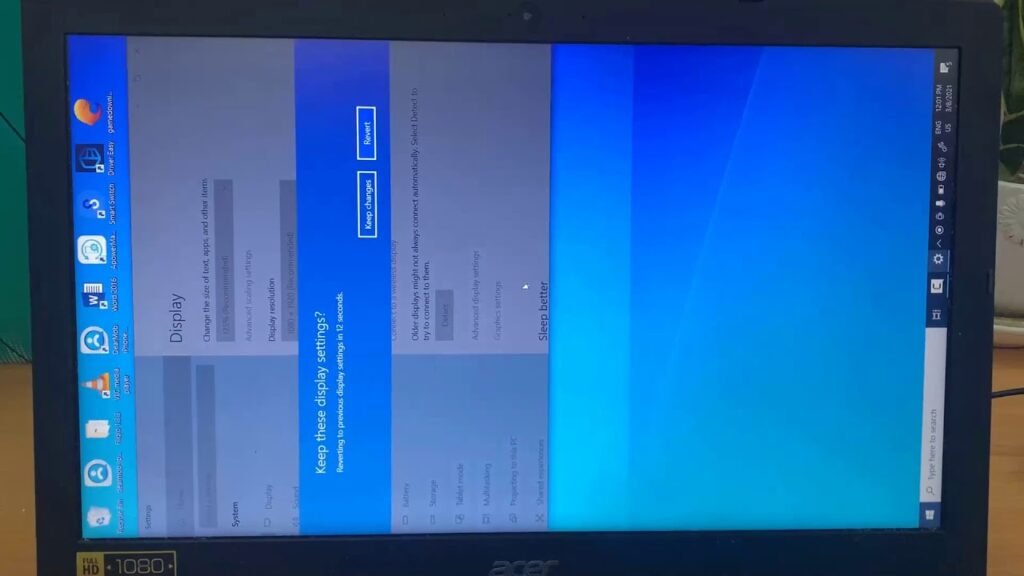 How To Rotate Screen On Acer Laptop