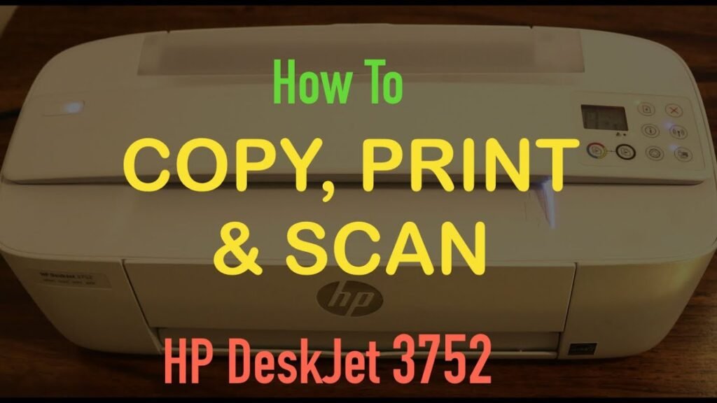 How To Scan On An Hp Deskjet 3752