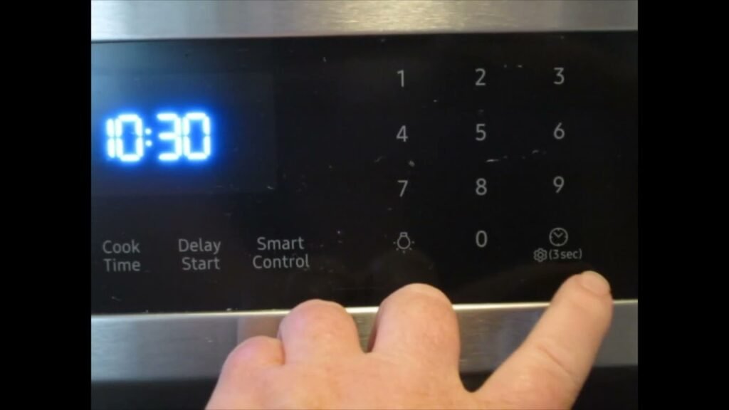 How To Set Clock On Samsung Smart Oven