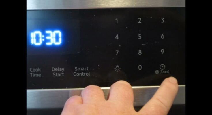 How To Set Clock On Samsung Smart Oven
