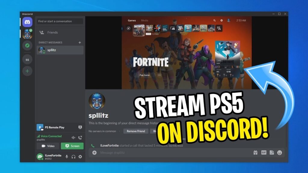How To Stream Ps5 To Discord