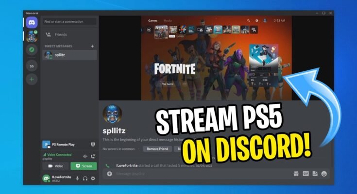 How To Stream Ps5 To Discord