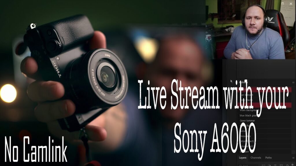 How To Use The Sony A6000 As A Webcam