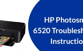 Hp Photosmart 6520 Troubleshooting