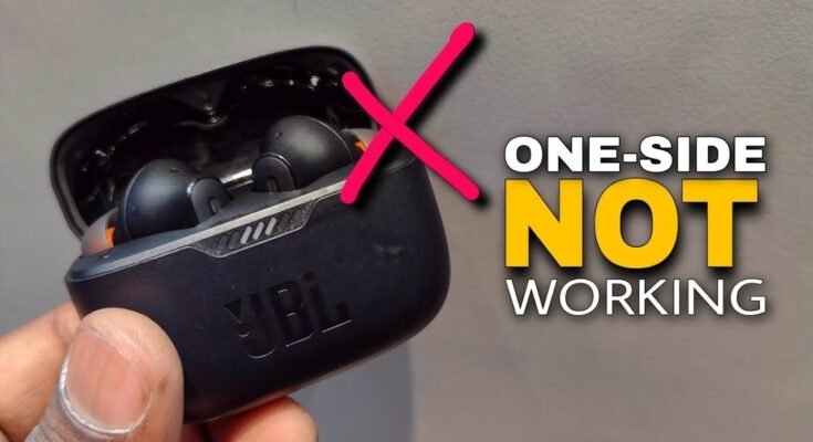 Jbl Live Free Nc Tws Right Left Earbud Not Working