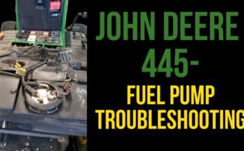 John Deere Fuel System Troubleshooting