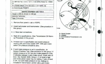 John Deere Parking Brake Troubleshooting