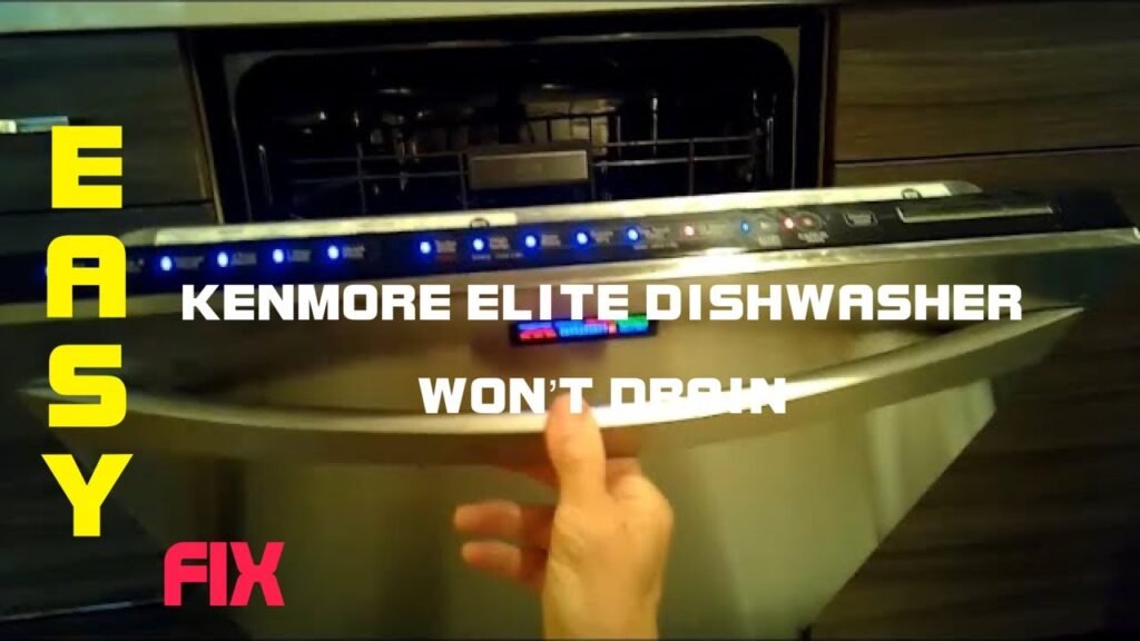 Kenmore Elite Dishwasher Troubleshooting