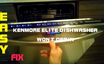 Kenmore Elite Dishwasher Troubleshooting
