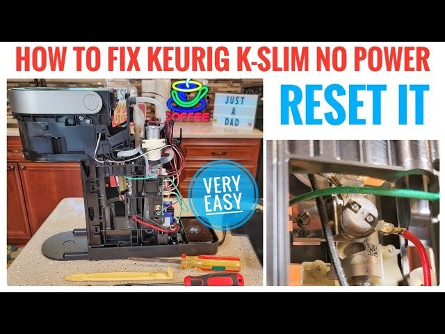 Keurig K Slim Troubleshooting