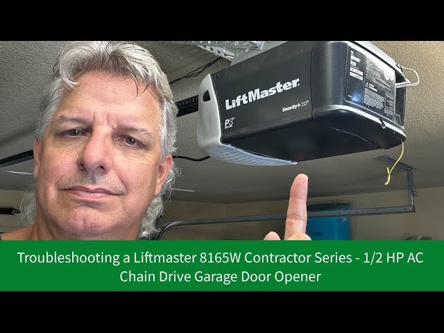 Liftmaster Garage Door Opener Troubleshoot