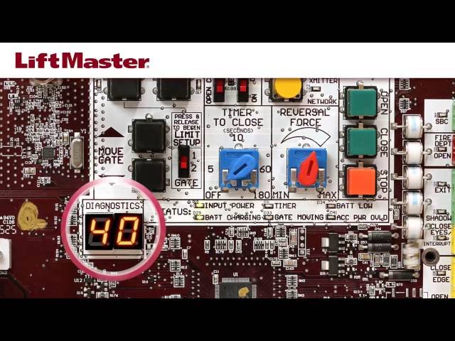 Liftmaster Gate Opener Troubleshooting