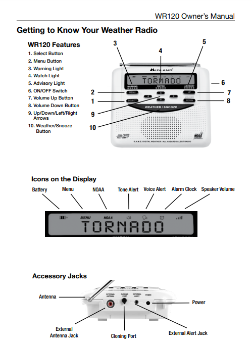 Midland Weather Radio Troubleshooting