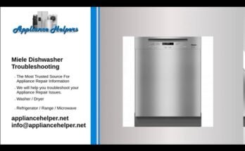 Miele Dishwasher Troubleshooting
