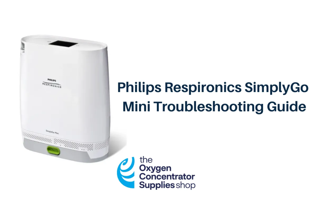 Philips Respironics Simplygo Troubleshooting