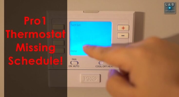 Pro T705 Thermostat Troubleshooting