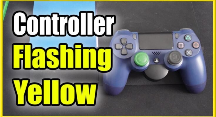 Ps4 Controller Blinking Yellow How To Fix