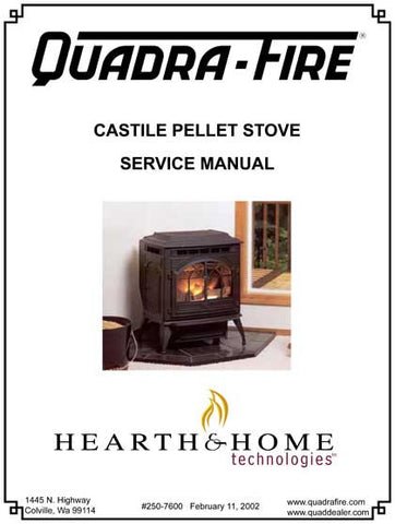 Quadra Fire Pellet Stove Troubleshooting