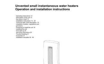 Stiebel Eltron Troubleshooting Manual